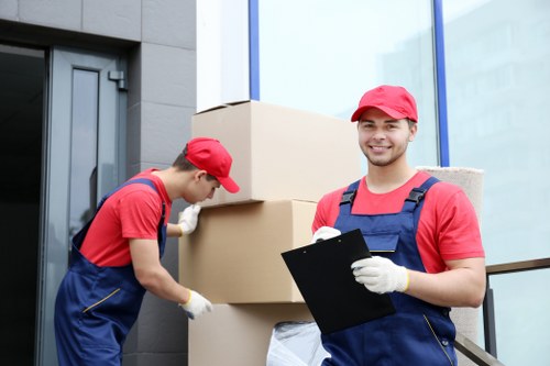 Professional removals company supporting a home move in Coombe