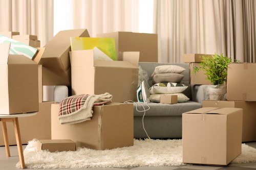 Packing and loading service for removals in Coombe